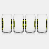 カップルのためのオートバイの結婚式の贈り物 ガラス缶 (右)