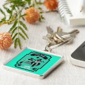 カップルのためのオートバイの結婚式の贈り物 キーホルダー (側面)