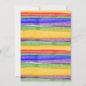 カップルのためのタコベビーシャワー 招待状 (裏面)