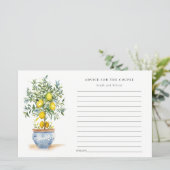 カップルのためのボホイエローレモンツリーアドバイス (スタンド正面)