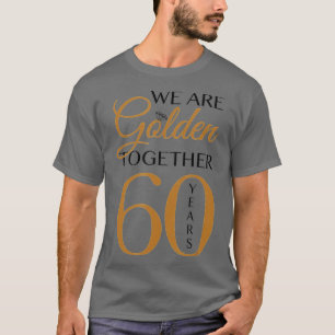 カップルのためのロマンチック – 60結婚周年 Tシャツ