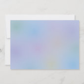 カップルのための甘い結婚蜂蜜 サンキューカード (裏面)