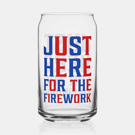 カップルのための花火おもしろいのためにちょうどここに ガラス缶 (正面)