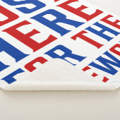 カップルのための花火おもしろいのためにちょうどここに シェルパブランケット (3/4)