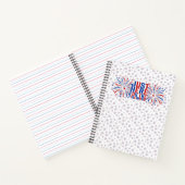 カップルのための花火おもしろいのためにちょうどここに ノートブック (内部)