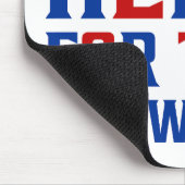 カップルのための花火おもしろいのためにちょうどここに マウスパッド (コーナー)