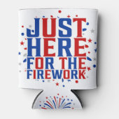 カップルのための花火おもしろいのためにちょうどここに 缶クーラー (正面)