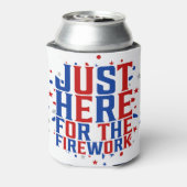 カップルのための花火おもしろいのためにちょうどここに 缶クーラー (缶裏面)