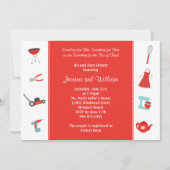 カップルのウェディングシャワーの招待状 招待状 (正面)