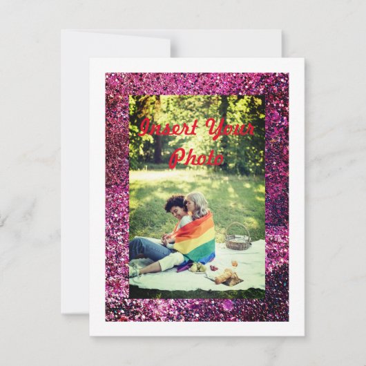 カップルのカード、サイズ： 4.25インチx 5.5インチ、紙: Matt シーズンカード (正面)