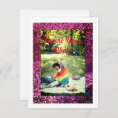 カップルのカード、サイズ： 4.25インチx 5.5インチ、紙: Matt シーズンカード (正面/裏面)