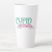 カップルのギフトかわいい傑作 カフェラテマグ (正面)