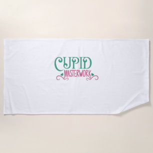 カップルのギフトかわいい傑作 ビーチタオル