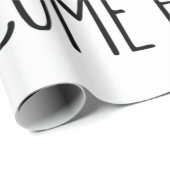 カップルのギフト私は牛の家まで愛し来ている ラッピングペーパー (ロールコーナー)