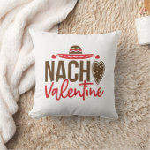 カップルのギフトNachoバレンタイン クッション (ブランケット)