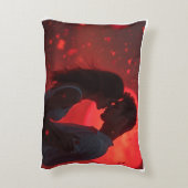 カップルのクッション枕 アクセントクッション (裏面(縦))