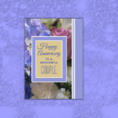 カップルのグリーティングカードを見る@ Happy Anniversary カード