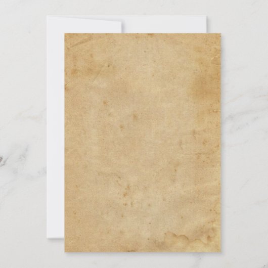 カップルのシャワーのヴィンテージのブタのローストの招待状 招待状 (裏面)