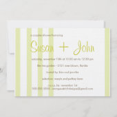 カップルのシャワーの招待状 招待状 (裏面)