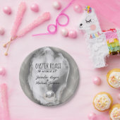 カップルのシャワーオイスターロースト ペーパープレート (パーティー)
