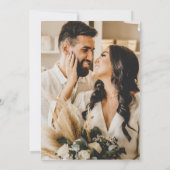 カップルのシャワー前に私は写真ブライダル 招待状 (裏面)