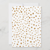 カップルのシャワー招待を飲む 招待状 (裏面)