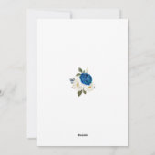 カップルのシャワー招待 シーズンカード (裏面)