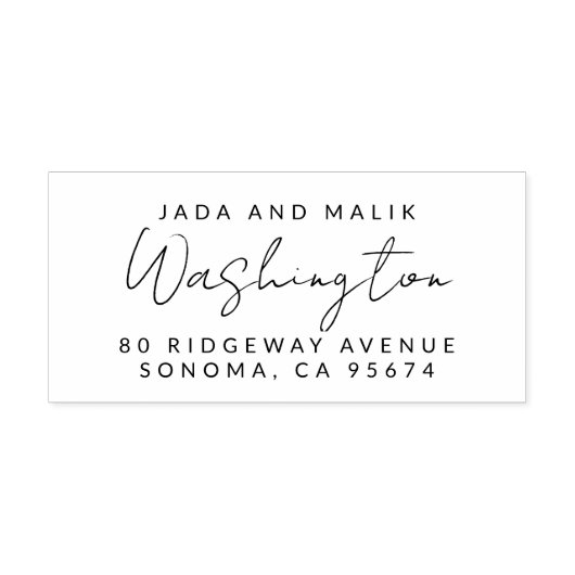 カップルのスクリプト名 ラバースタンプ (インプリント)