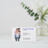 カップルのセラピーの名刺 名刺 (スタンド正面)