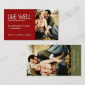 カップルのセラピー|のマッチメーカーの名刺 名刺 (正面/裏面)