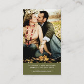 カップルのセラピー|のマッチメーカーの名刺 名刺 (裏面)