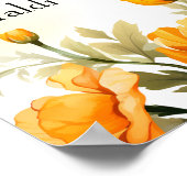 カップルのハルディ歓迎サインMaiyan看板 ポスター (角)