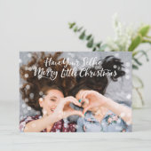 カップルのフォトフェアリーライト | 休日おもしろいの挨拶 シーズンカード (スタンド正面)