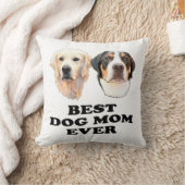 カップルのペットの手のスケッチパーソナライズされたクリスマス クッション (ブランケット)