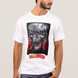 カップルのホラー、マイケル・マイヤーズのハロウィーンのティーズの男たち。 Tシャツ