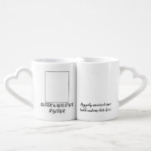 カップルのマグカップ。カスタマイズ結婚可能なコーヒーカップ