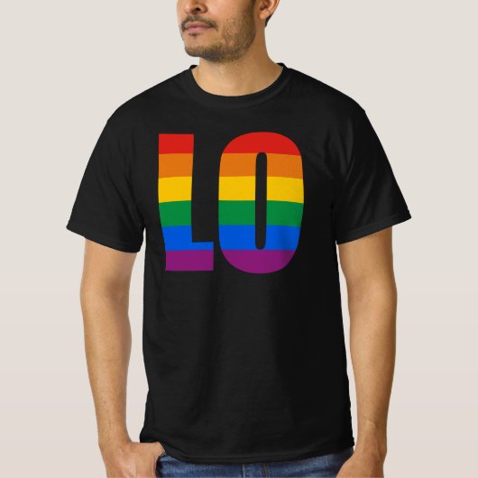 カップルのラブレター ローTシャツ Tシャツ (正面)