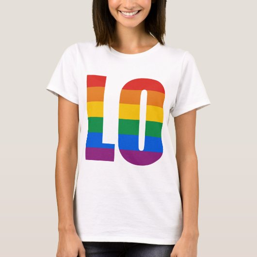 カップルのラブレター- LO Tシャツ (正面)