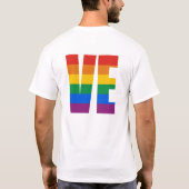 カップルのラブレター - VE Tシャツ (裏面)