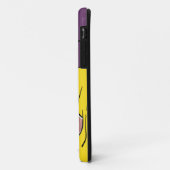 カップルのレトロのキス Case-Mate iPhoneケース (裏面/左)
