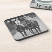 カップルの乗馬馬 コースター (左側)