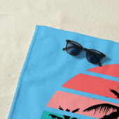 カップルの休暇アイディア ビーチタオル (インサイチュ)