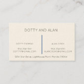 カップルの個人通話/名刺 名刺 (正面)