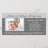 カップルの写真で60th Diamond Anniversary (正面)