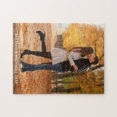 カップルの写真名と年 ジグソーパズル (横)