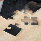 カップルの写真結婚コラージュの作成 ジグソーパズル (側面)