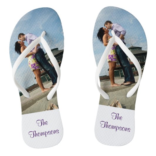 カップルの写真 | ビーチサンダル (ソール)