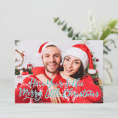 カップルの写真 | 休日おもしろいの挨拶 シーズンカード (スタンド正面)