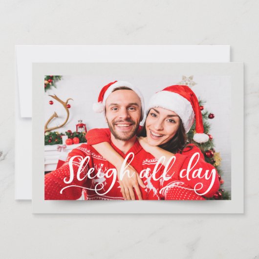 カップルの写真 | 休日おもしろいの挨拶 シーズンカード (正面)