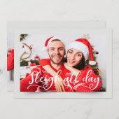 カップルの写真 | 休日おもしろいの挨拶 シーズンカード (正面/裏面)